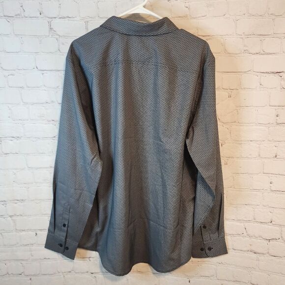 Men's Perry Ellis "Slim Fit Stretch" longsleeve button-down shirt, size XL - Picture 5 of 5